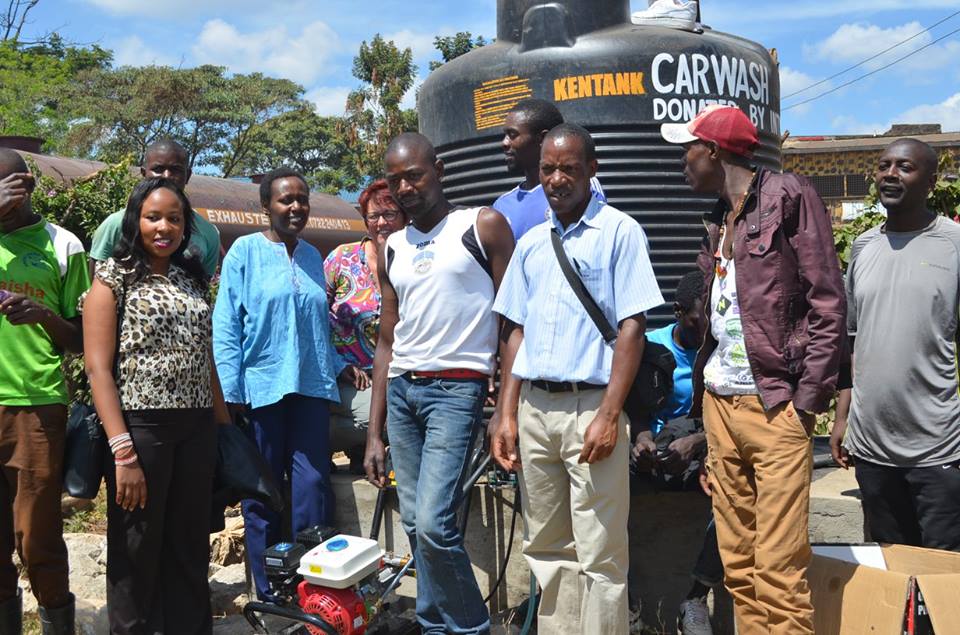 Kawangware Car wash project